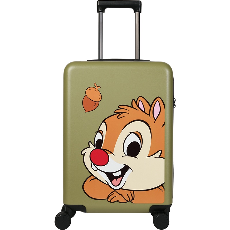 拉杆箱女20寸小型行李箱万向轮网红密码登机插画旅行箱子24