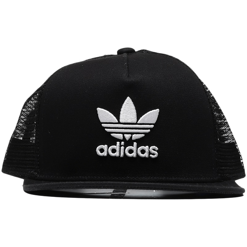 adidas阿迪达斯三叶草男子女子帽子休闲运动附配件BK7308. BK7308黑色