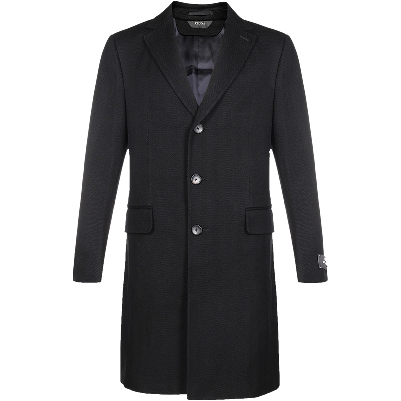 Z ZEGNA 杰尼亚 男士 羊毛中长款大衣外套 897711 4DSEG0