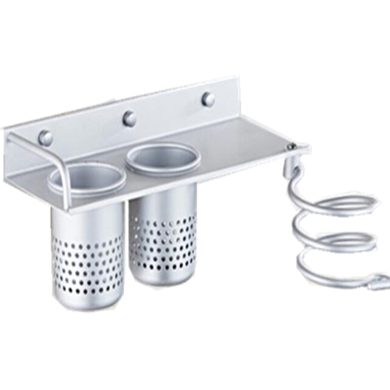 佳家达(JIAJIADA) 诺青免打孔吹风机架子电吹风机架 浴室置物 壁挂收纳风筒架