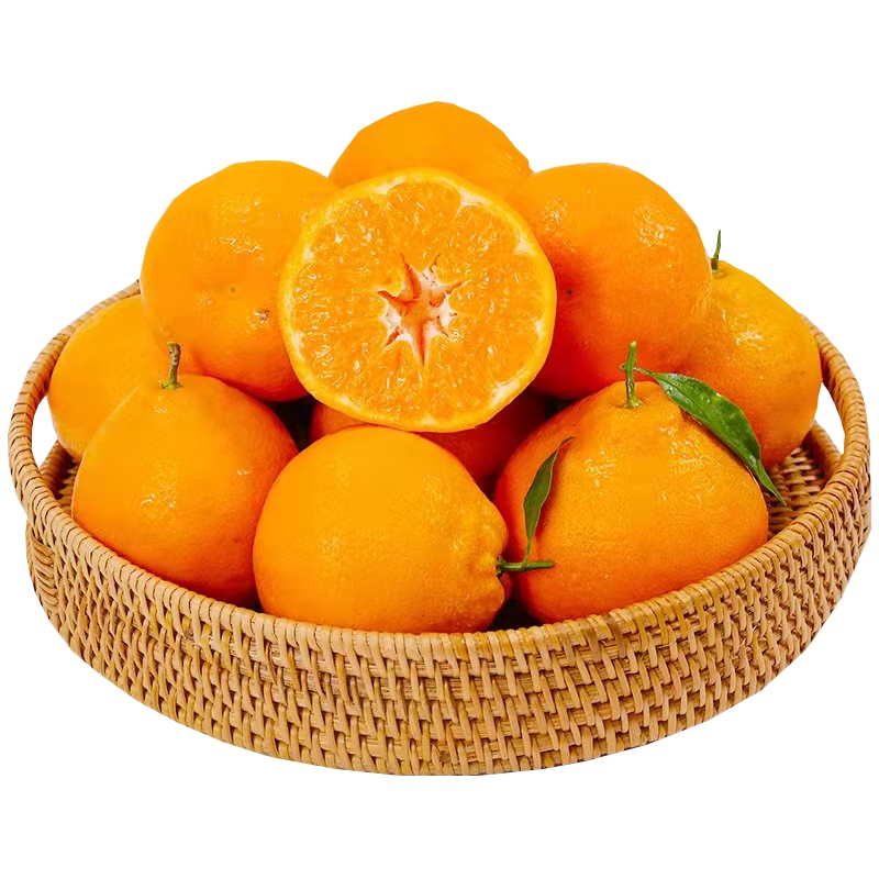 [五个农民]正宗四川春见耙耙柑 富含VC5斤大果当季新鲜水果桔子橘子蜜桔柑橘