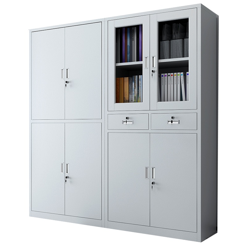 得力 公文件柜铁皮柜档案柜资料柜书柜凭证柜员工更衣柜储物柜子
