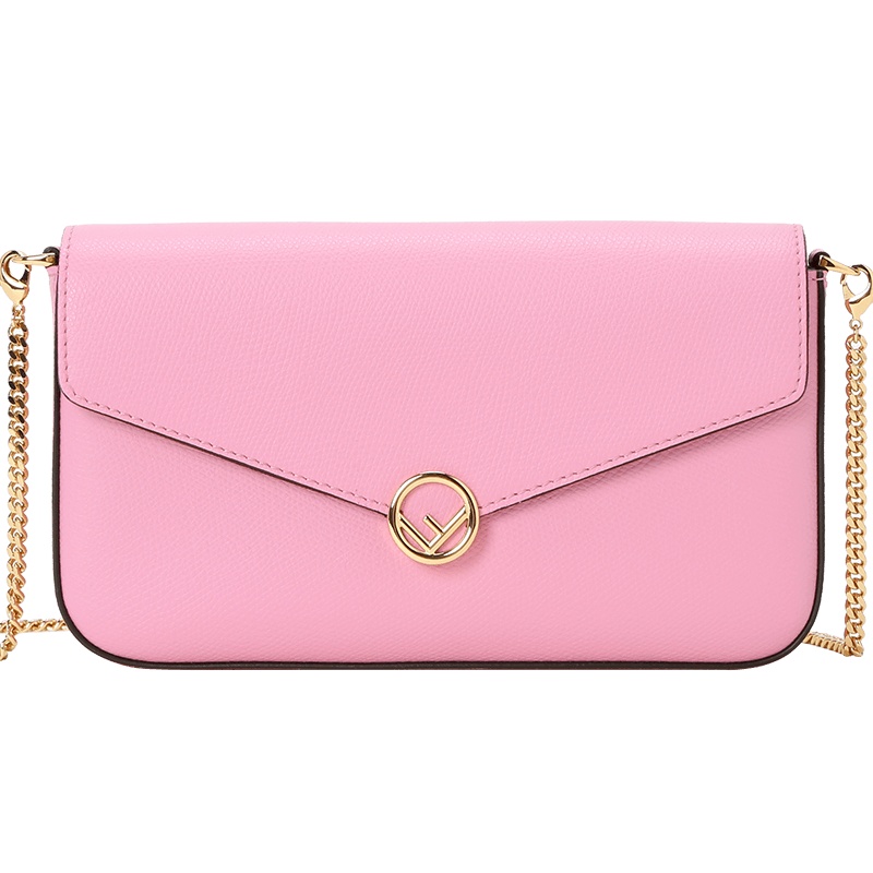 FENDI 芬迪 女包 KAN I 三合一链条包单肩包斜挎包迷你 F环标光面皮8BS032金扣