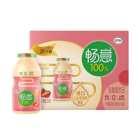 伊利 畅意 乳酸菌饮品 草莓味 100ml*5*6