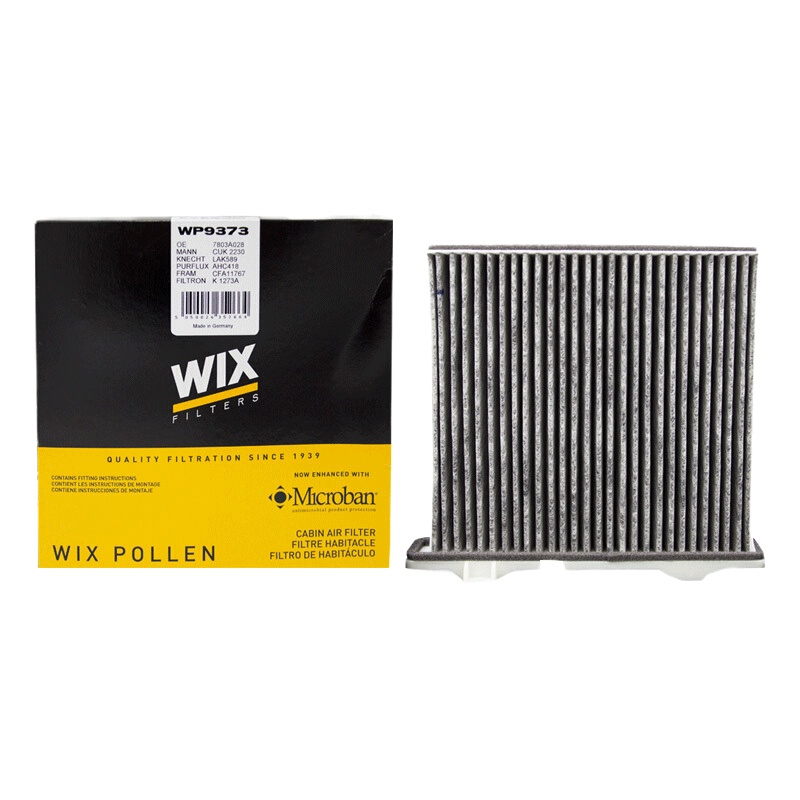 维克斯(WIX)活性炭空调滤WP9373适配帕杰罗V93/V97