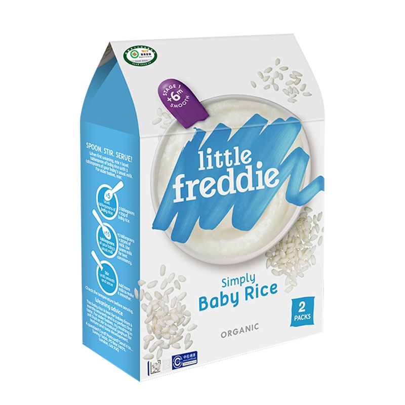 小皮米粉有机大米粉宝宝钙铁锌米糊婴幼儿童营养辅食160g/盒