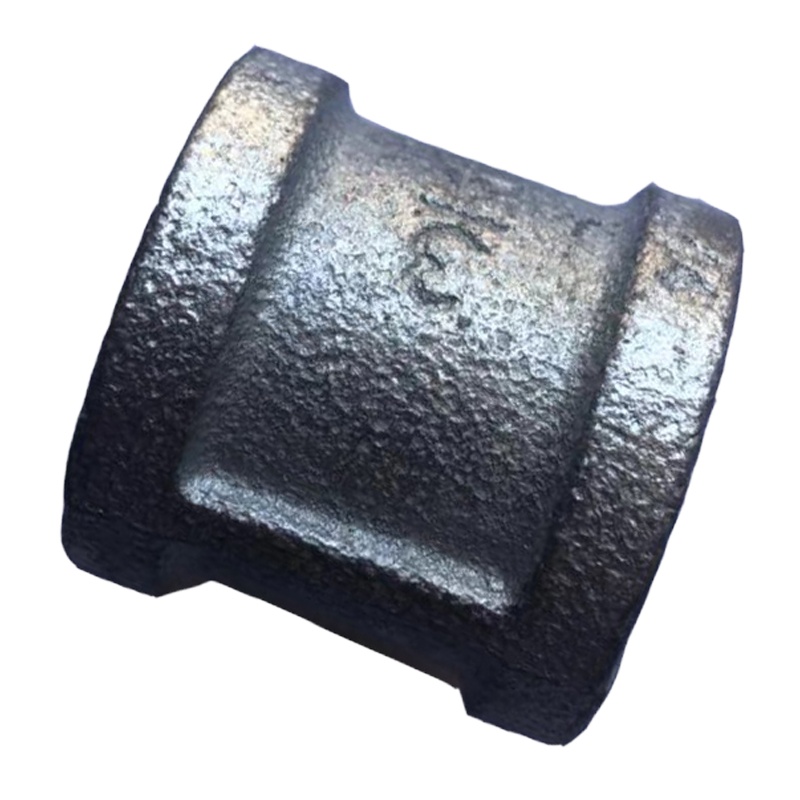 企购优品 马钢玛钢水暖可锻铸铁管件 镀锌玛钢管箍管古DN20 6分 3/4英寸 30个起订