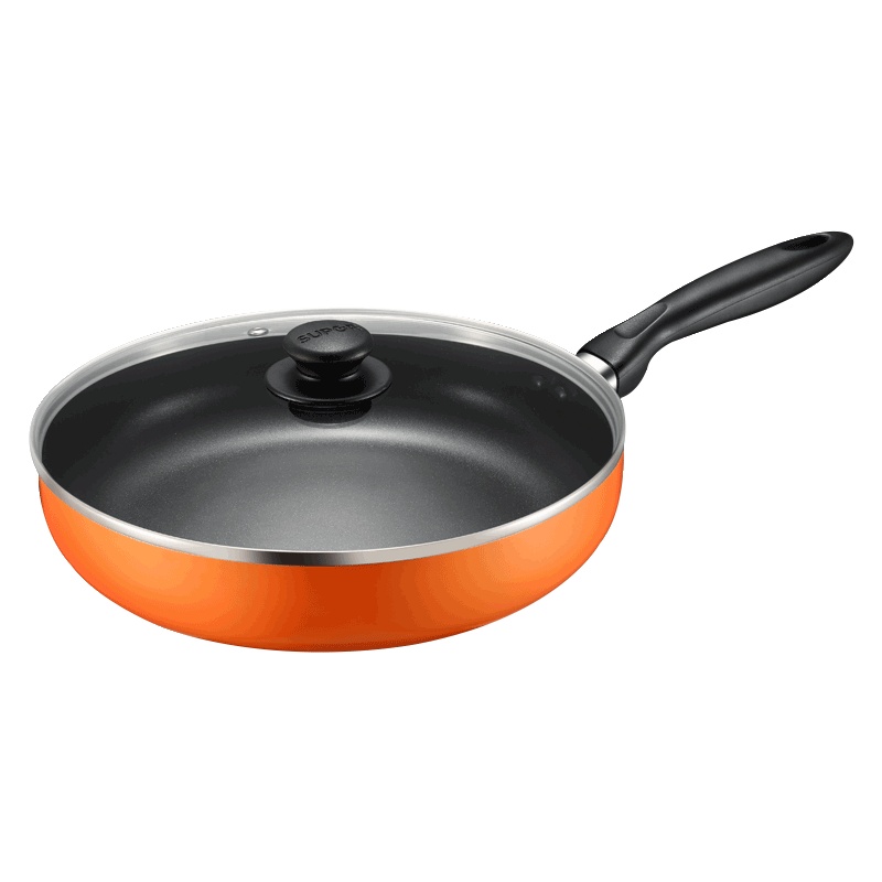 苏泊尔(SUPOR)炫彩不粘煎锅少油烟易清洗牛排牛扒煎鸡蛋千层烙饼厚蛋烧燃气电磁炉通用EJ26MP01