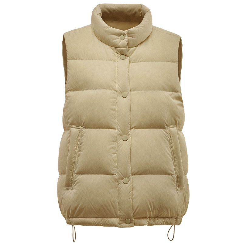 坦博尔羽绒服2021年新款女士马甲背心潮马夹羽绒服女