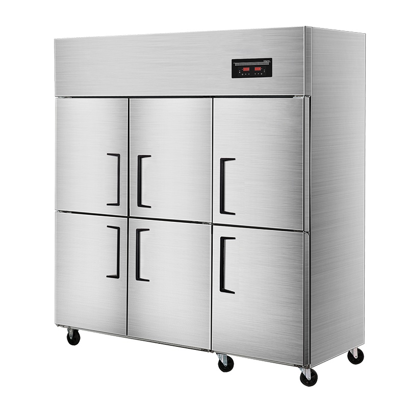 乐创 lecon 商用六门双温冰柜 LC-J-LSG01