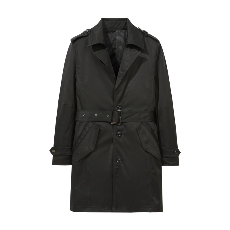 Artsdon/阿仕顿风衣春秋款时尚休闲翻领风衣外套男