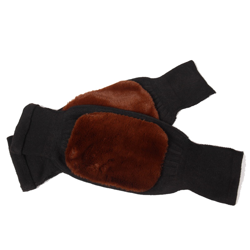 冬季羊绒老年人护膝 保暖膝盖加厚长护腿