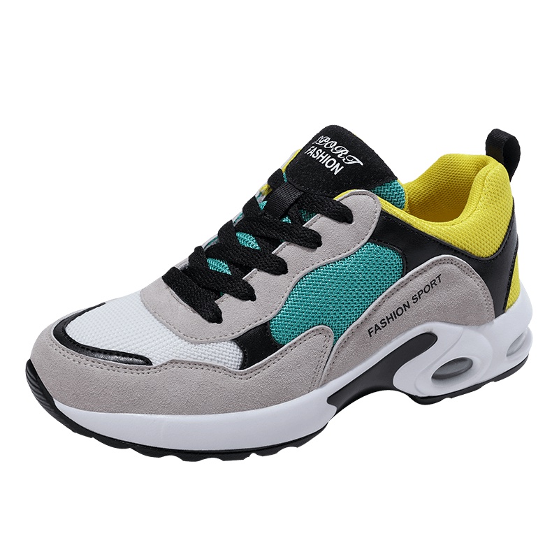 朴尼斯(Pounise)秋冬新款气垫女休闲鞋韩版增高运动鞋 TF79-0665