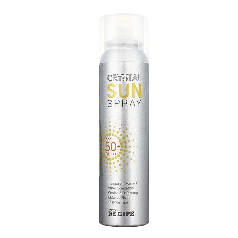 莱斯璧(RE:CIPE) 水晶防晒喷雾150ml SPF50+ PA++++ 1瓶装
