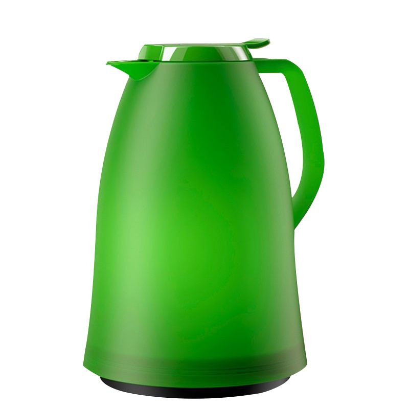 爱慕莎(EMSA)保温壶保温水壶家用大容量热水瓶德国进口玻璃内胆暖水壶曼波系列 透明绿色1.5L (滞销处理)