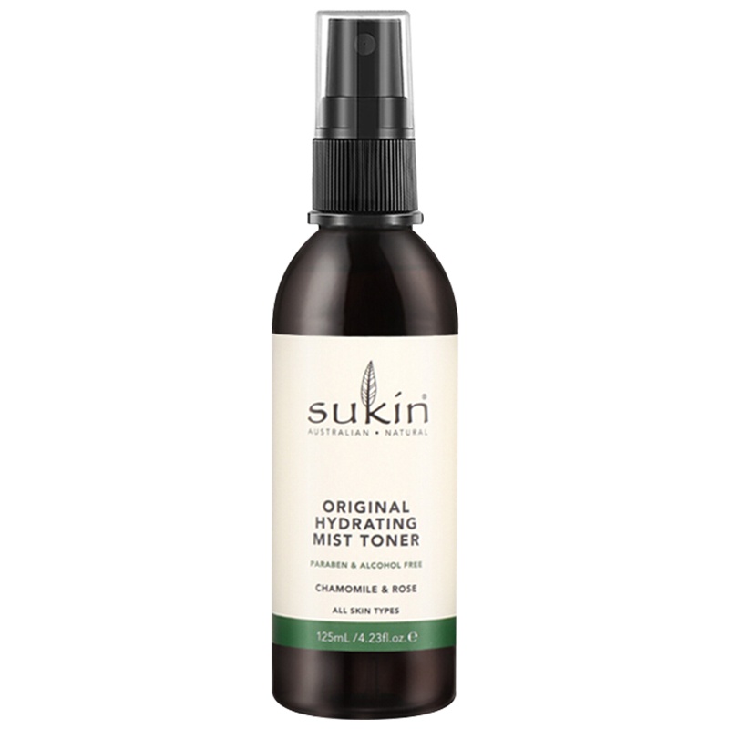 Sukin苏芊 保湿补水喷雾爽肤水125ml/瓶 补水控油 收缩毛孔 舒缓清新 各种肤质通用