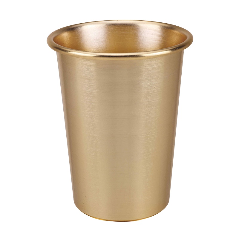 是尚 铝合金锥形房间垃圾桶 1个装