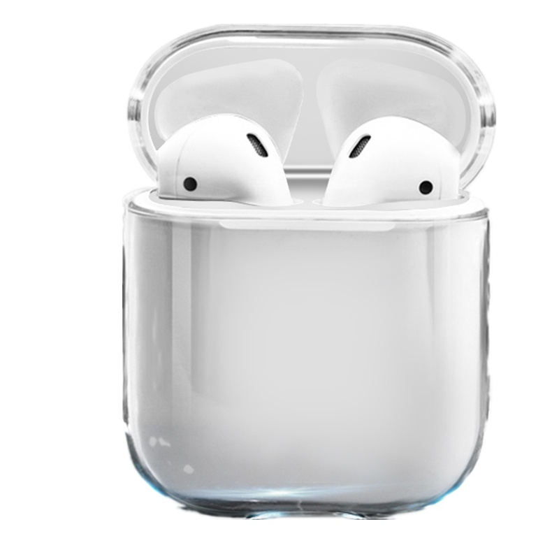 高铭宣 新款airpods pro保护套苹果3无线蓝牙耳机套硬壳透明airpodspro保护壳三代PC防尘盒子耳机收纳