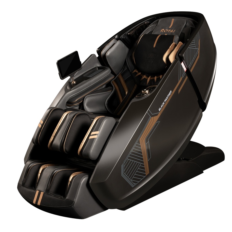 荣泰(ROTAI)按摩椅RT8900漫威黑豹家用全身多功能双机芯AI语音立体音响3D机芯豪华太空舱老人全自动电动按摩沙发