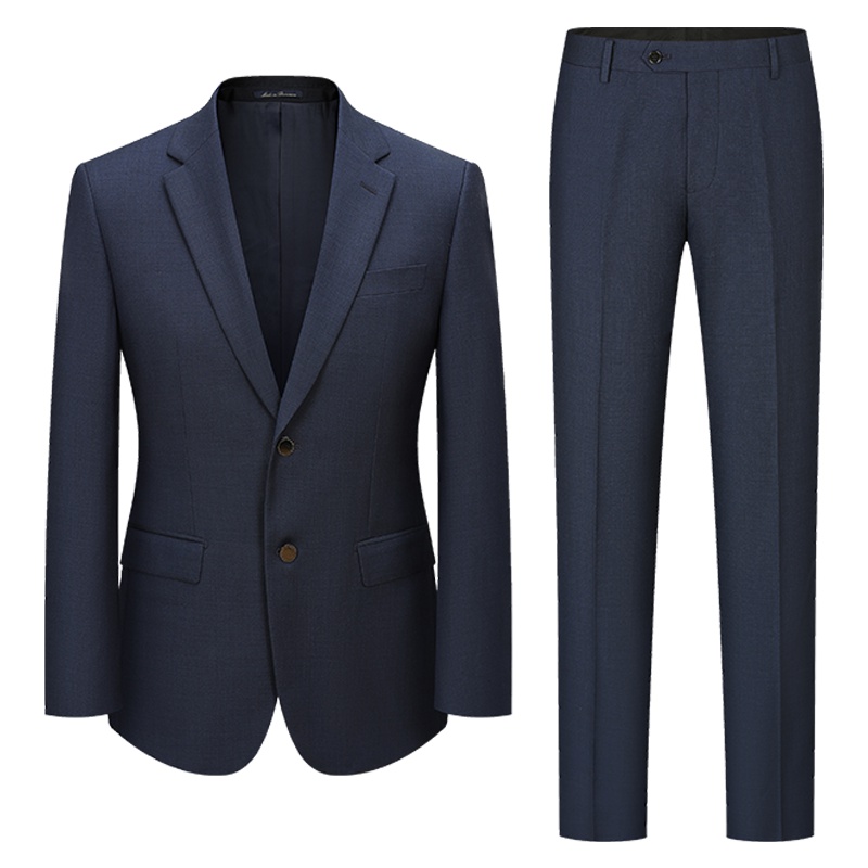 培罗蒙/baromon男士西服套装商务休闲正装西装套装修身羊毛西装职业装男新品培羅蒙ETZAH9335