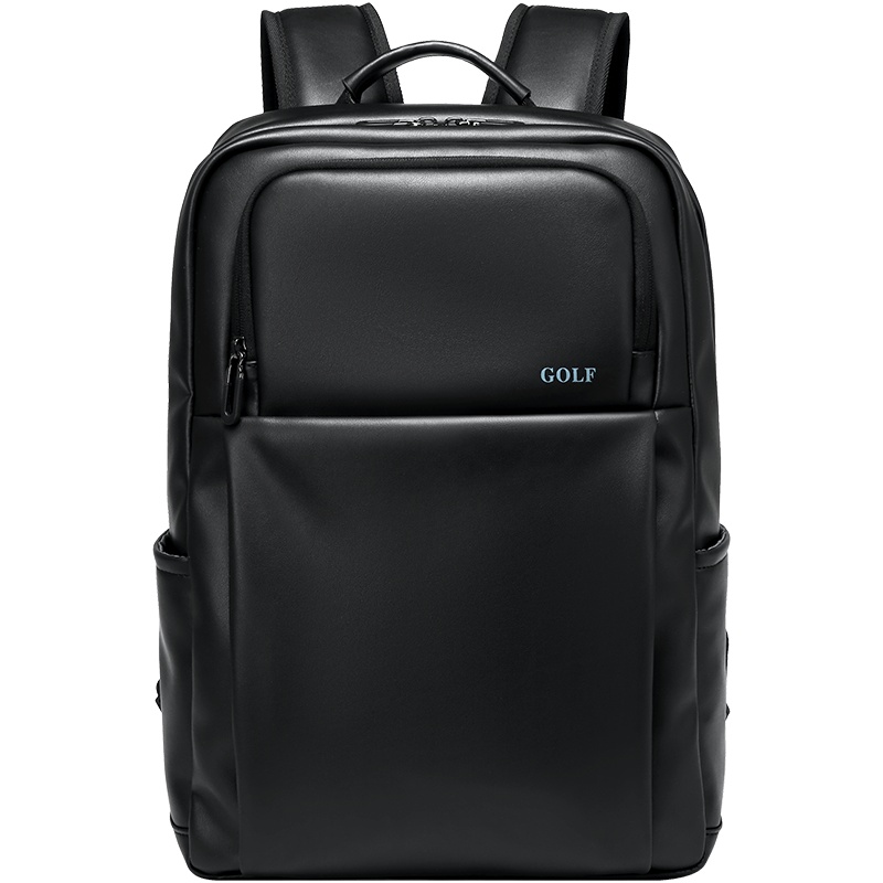 高尔夫(GOLF)双肩包男士时尚潮流背包15.6英寸电脑旅行包休闲学生书包简约商务休闲双肩包男潮2020新品