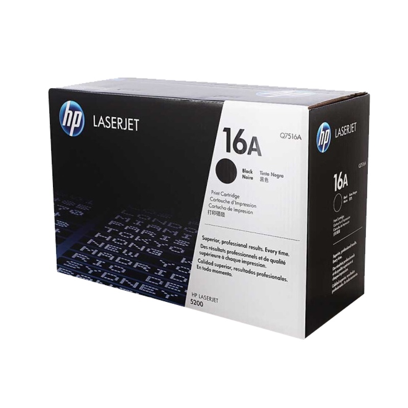 惠普Q7516A 硒鼓 16A( 适用于惠普HP 5200/5200n/5200LX)黑色