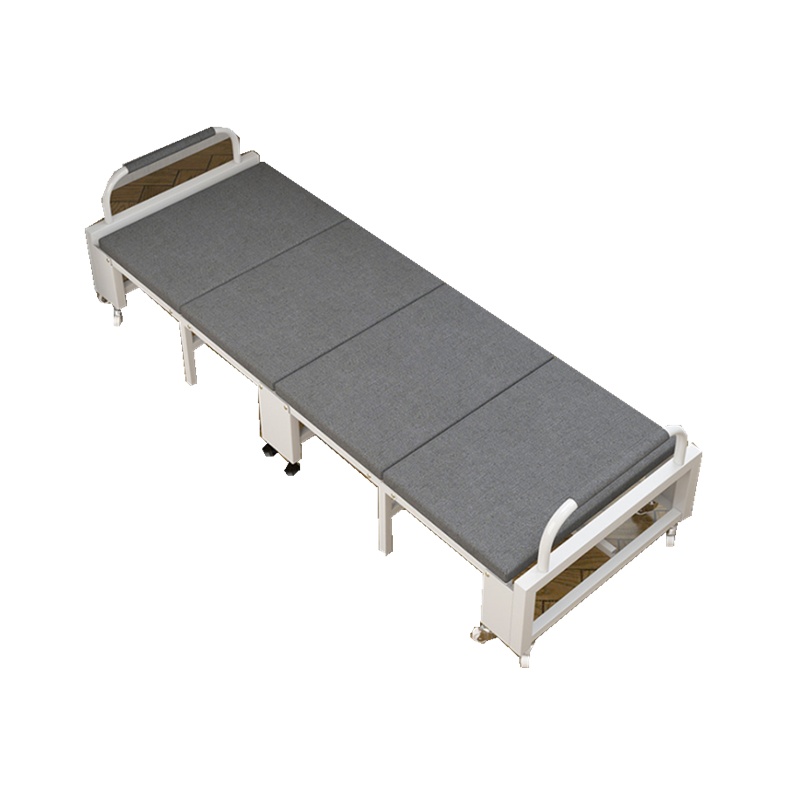 欧宝美折叠床单人简易午休床椅家用便携小床加固办公室午睡神器床