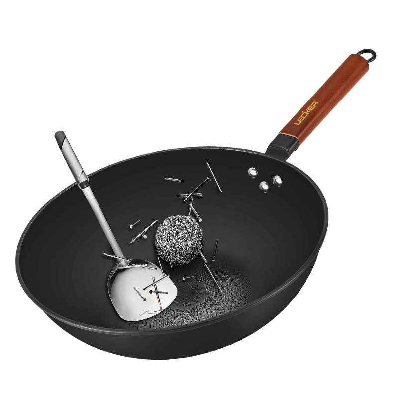 乐克尔(Lecker)真不绣炒锅 KR-889