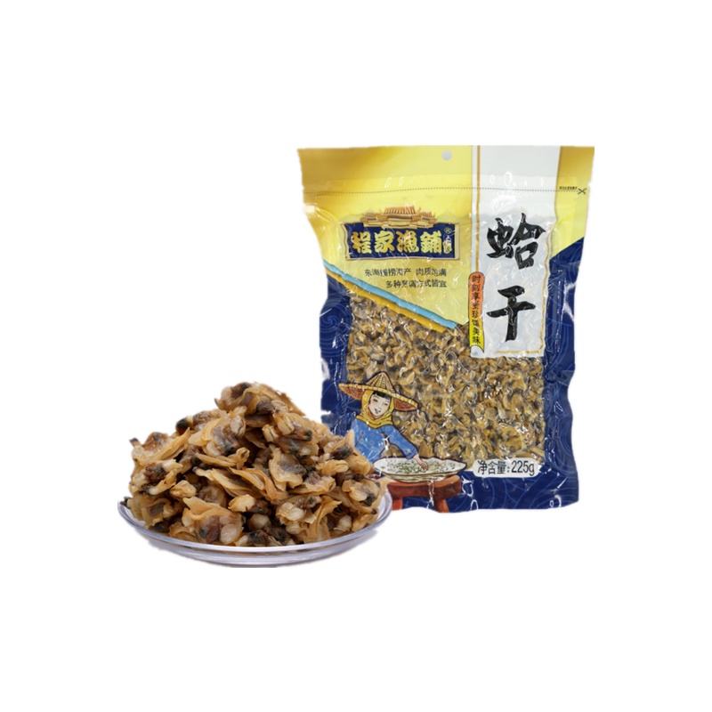 程家渔铺 蛤干225g