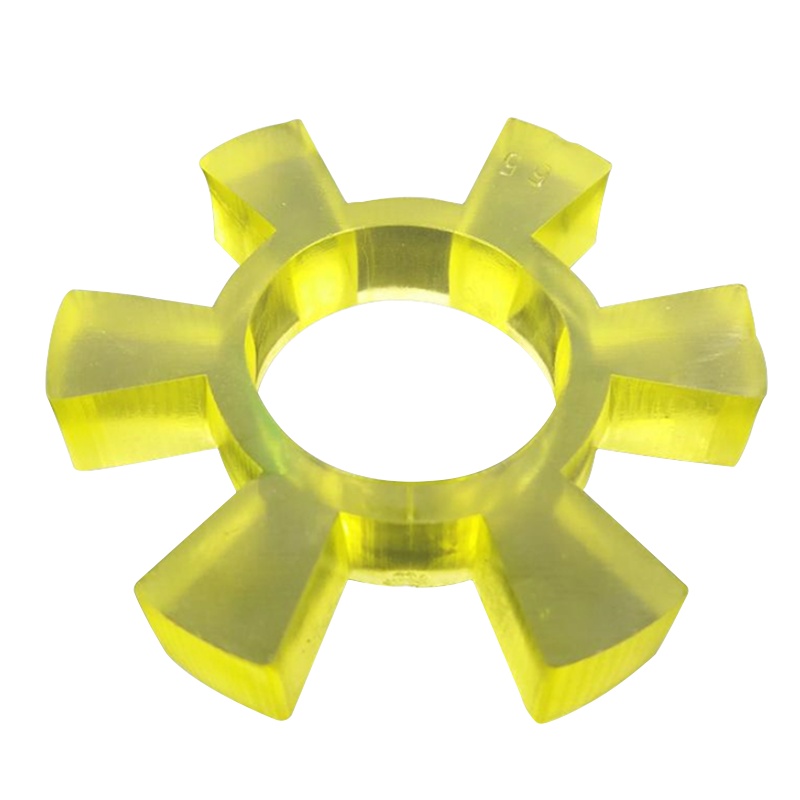 海斯迪克 gnjz-2007 泵用梅花缓冲垫 联轴器橡胶六角垫 六角弹性块电机水泵对轮圈胶垫