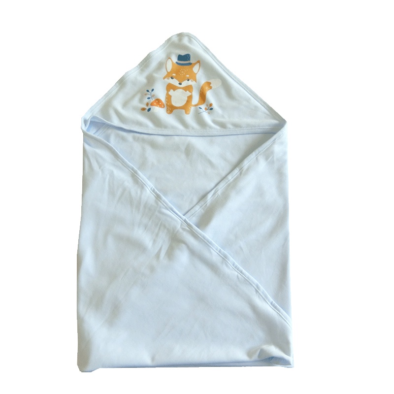 婴儿抱被新生儿包被春秋宝宝用品的小被子春夏季薄款包巾抱毯可爱卡通孕婴童抱毯