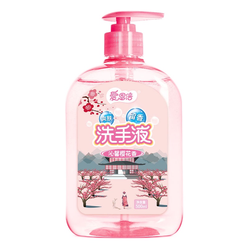 樱花洗手液500ML
