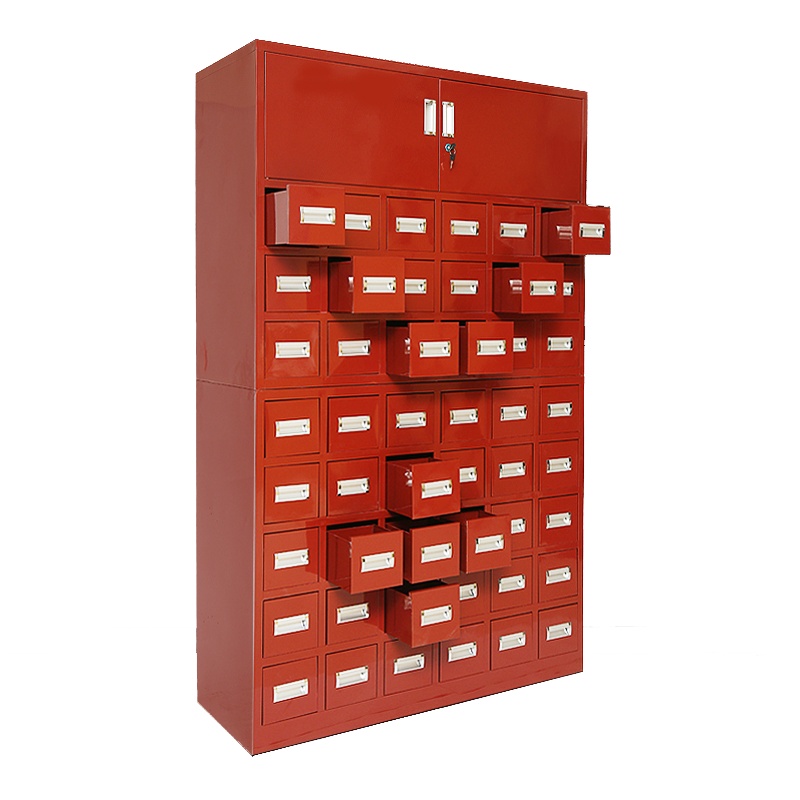 京洛钢制柜多斗抽屉铁皮柜储物柜零件收纳柜药橱调剂台多斗柜