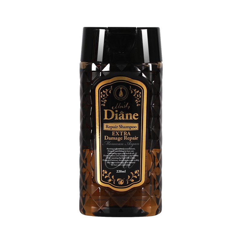 [日本进口]Moist Diane黛丝恩摩洛哥精油滋养控油无硅油奢华损伤修护型 220ml 洗发水