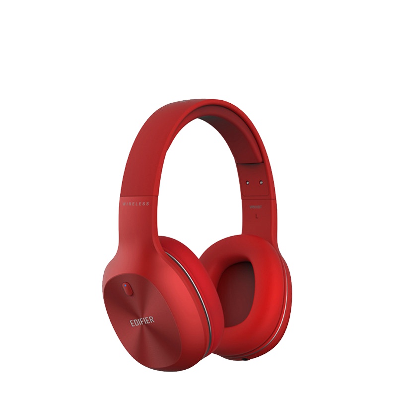 Edifier/漫步者 W800BT 立体声蓝牙无线耳机音乐电脑手机头戴式运动耳机 烈焰红