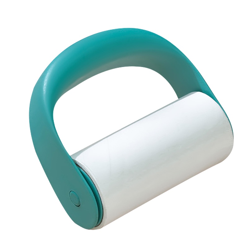 苏宁宜品白色[1器1卷]粘毛器滚筒可撕式替换粘毛卷纸滚刷衣服黏毛去卷毛刷粘尘沾毛神器