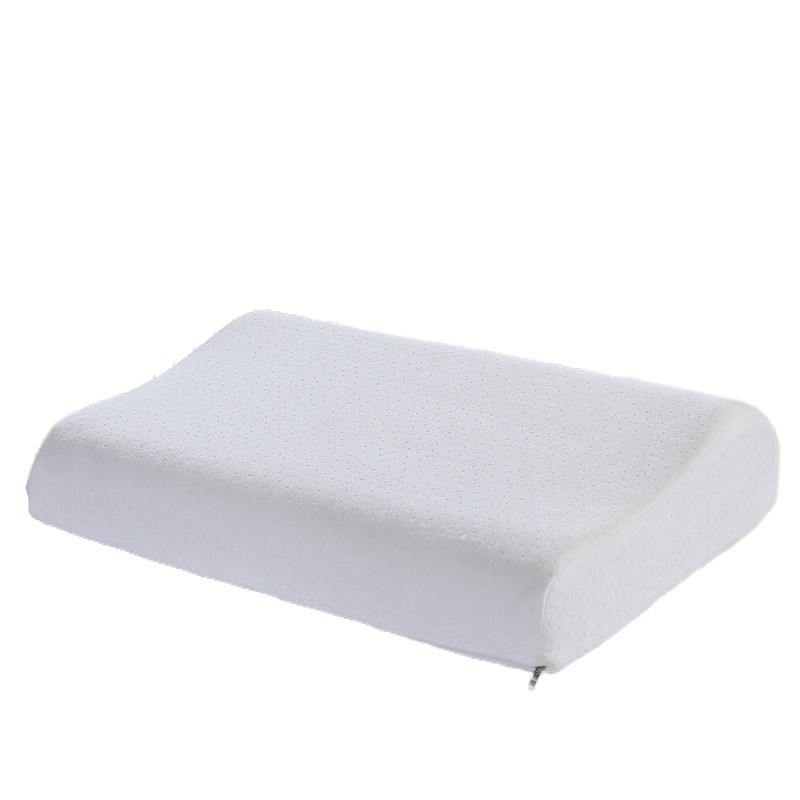 纯白单人乳胶枕