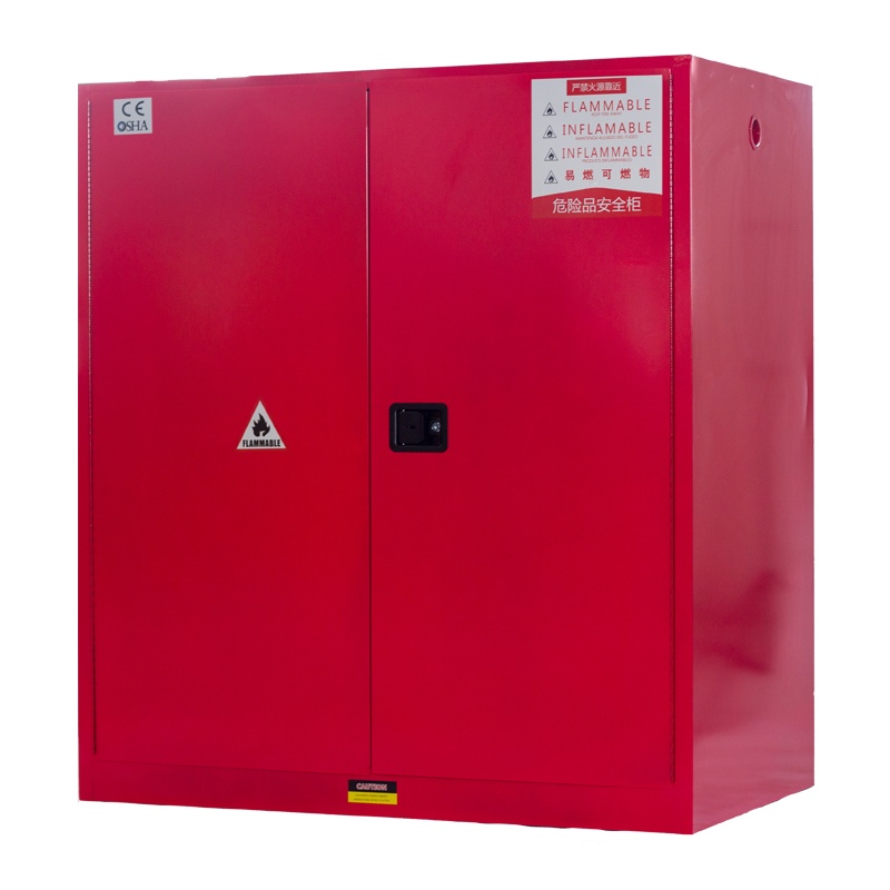星岛工业防爆柜实验室危险易燃液体储存安全箱防火化学品红色110加仑防爆柜