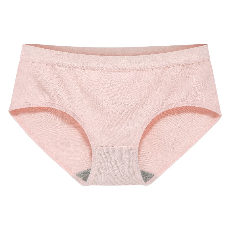 爱帝春夏新品女式AAA级抗菌面料中腰女三角内裤（七条盒装）