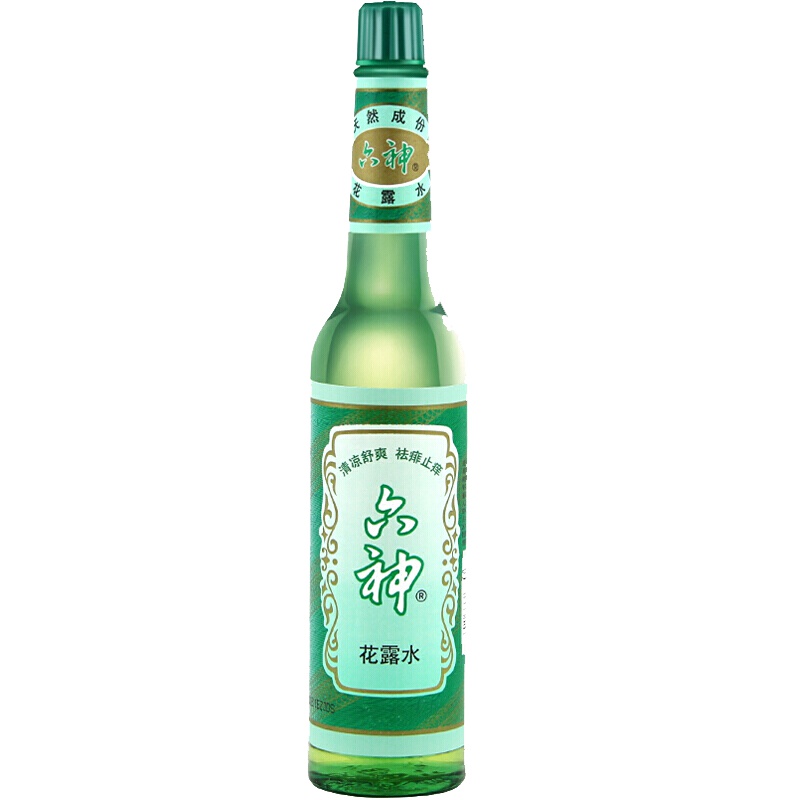 六神花露水经典老式玻璃瓶装 清凉舒爽 祛痱止痒