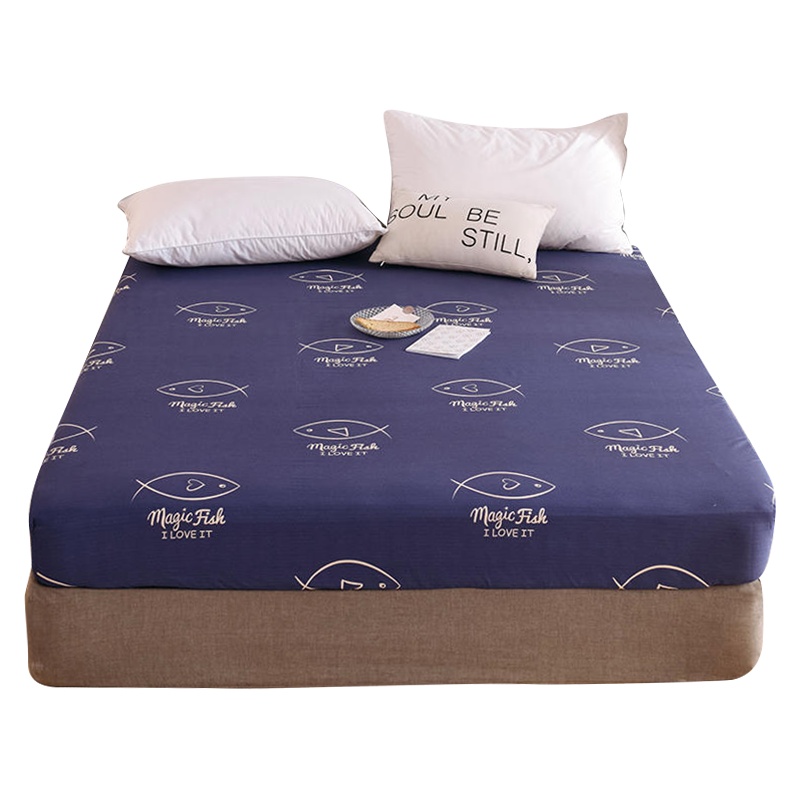 泰念Tai nian 小清新卡通印花床笠家纺单件床上用品床罩床垫保护套单品