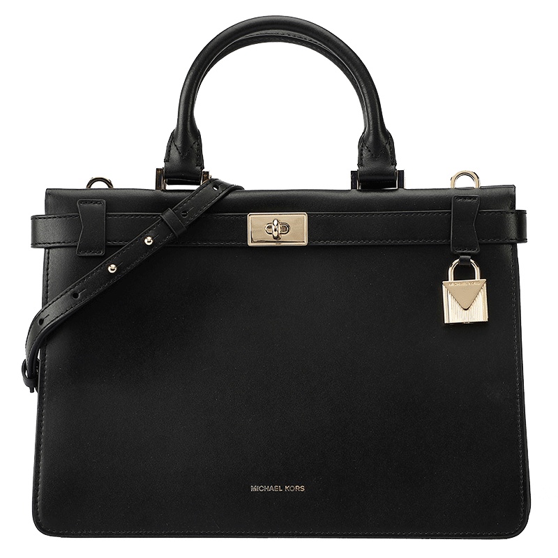 MICHAEL KORS迈克·科尔斯mk女包奢侈品欧美时尚拉链暗袋方形真皮手提包单肩斜挎包