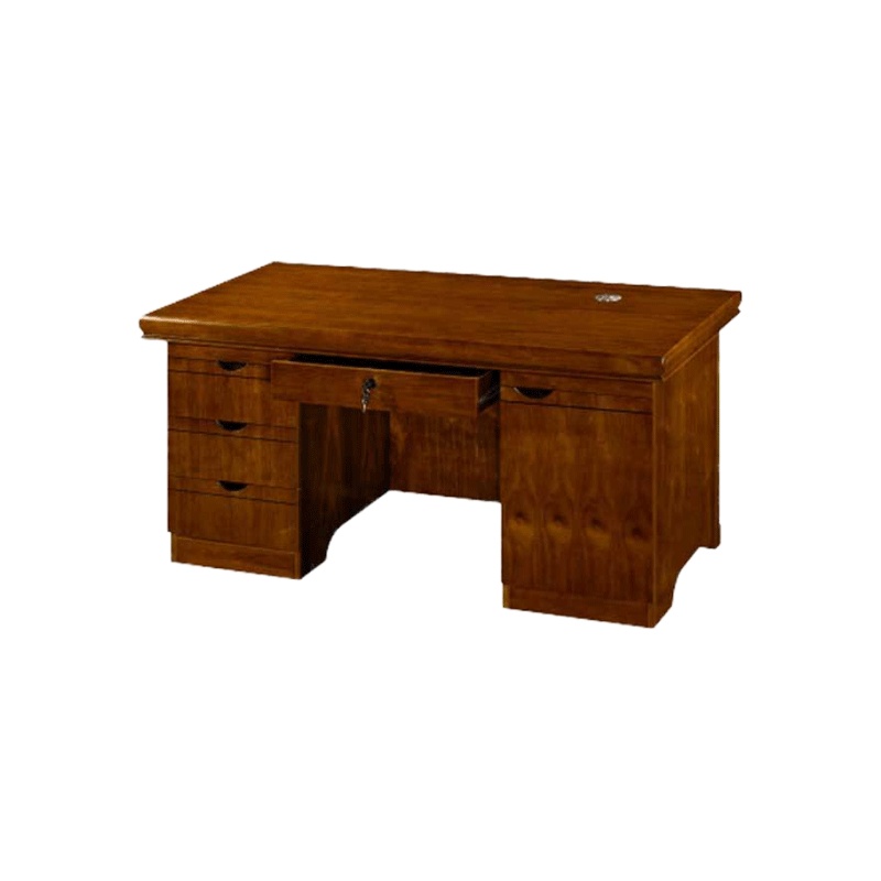 麦格尚 办公桌C FBGZ-YL027 实木油漆电脑桌 职员桌主管桌经理桌 中班台写字台