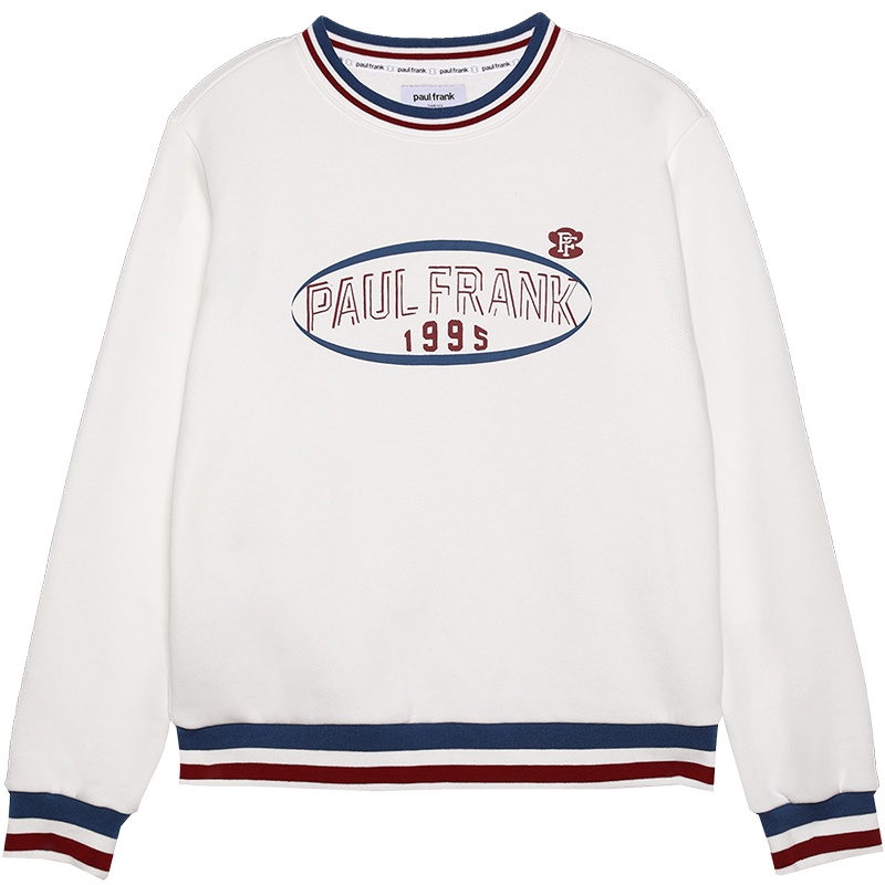 大嘴猴冬季新款卫衣女潮流印花宽松圆领学生上衣