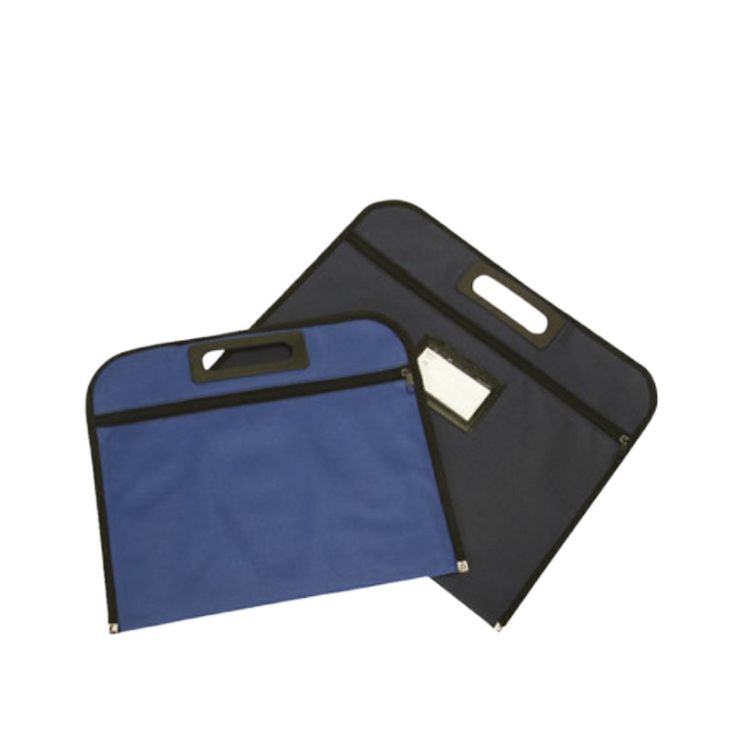 百利文手提公文包B4文件袋手提资料袋 织布袋摊开式双袋文件袋022/025