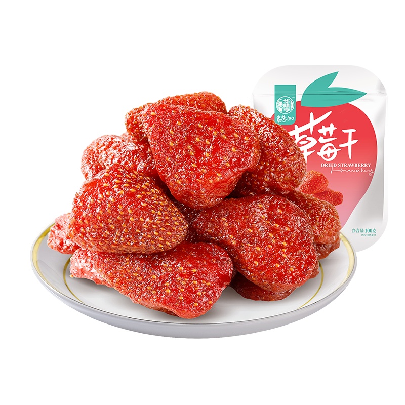 华味亨 100g草莓干