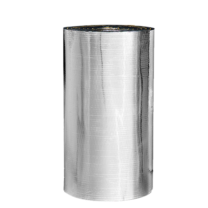 海斯迪克 HKW-42 铝箔隔热棉 楼顶耐高温防火防晒隔热板保温材料1平方米 30mm加强网格铝箔加背胶