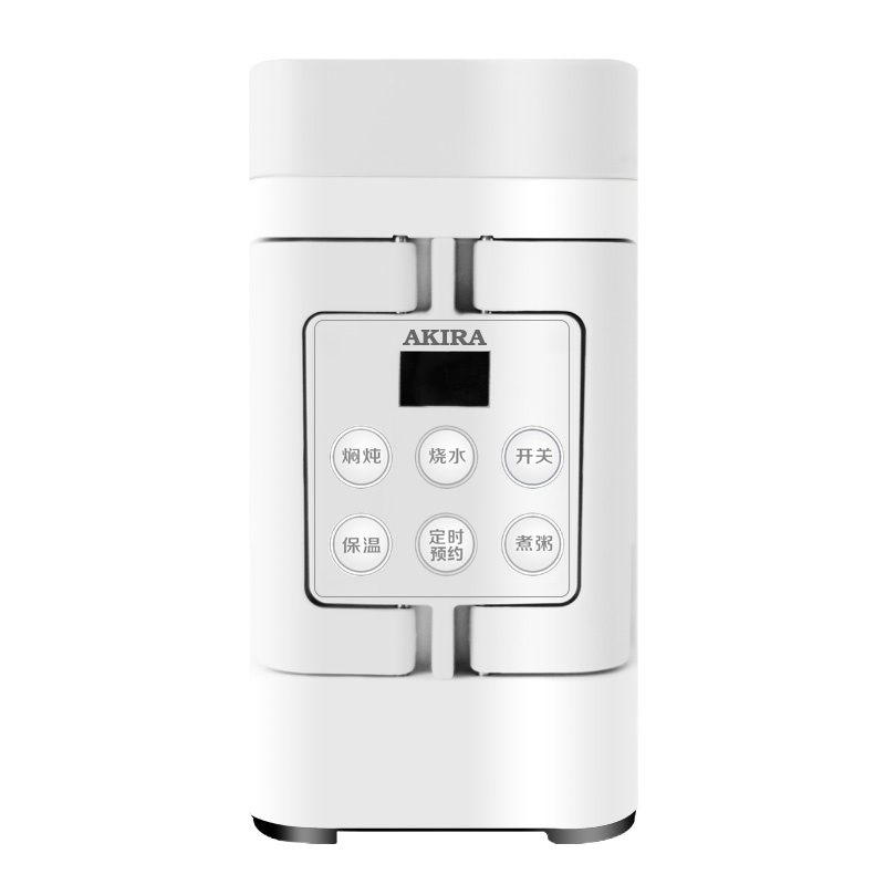 爱家乐(AKIRA) M6 便携式烧水壶电水壶迷你旅行电热水壶保温一体全自动断电折叠水壶家用开水壶 隔水炖内胆