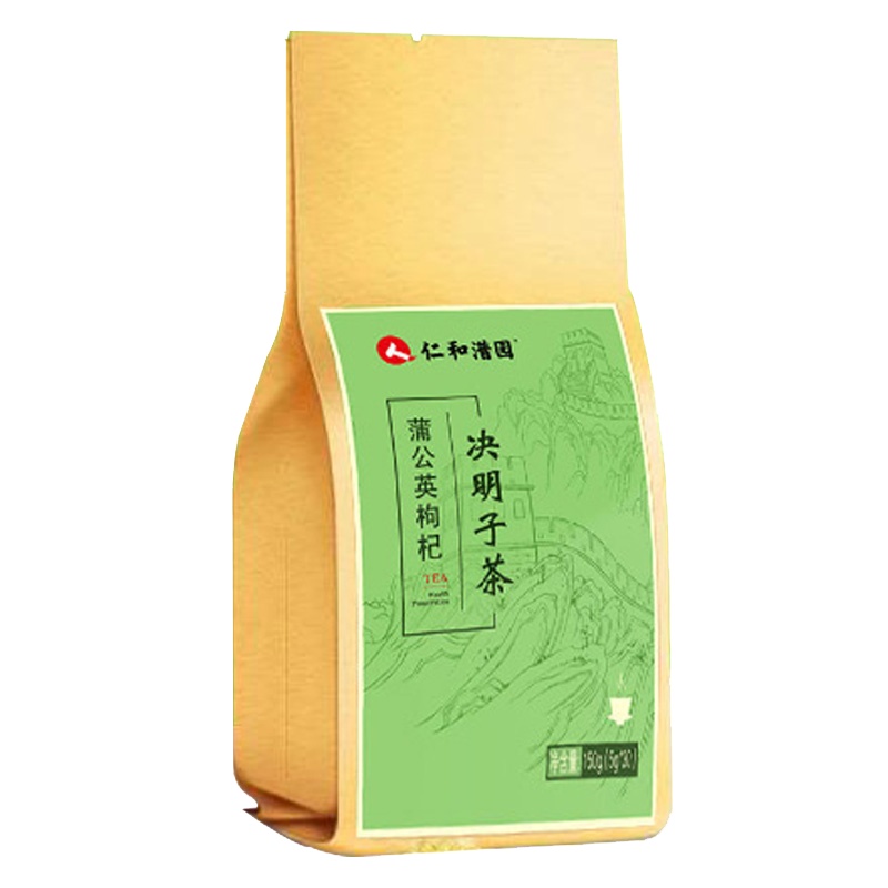 仁和菊花决明子茶枸杞养生茶蒲公英金银花果冷泡茶花草茶包150g/袋
