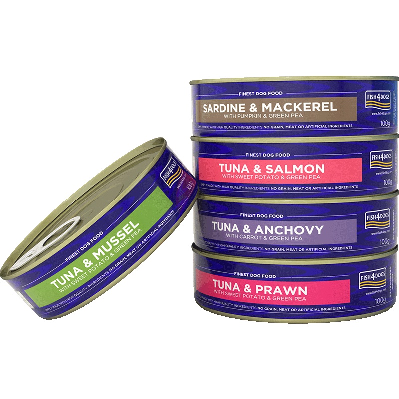 海洋之星进口狗罐头营养湿粮狗零食100g*6罐5种口味